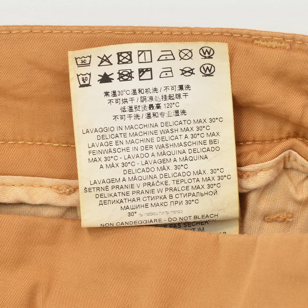 リプレイREPLAYコットンパンツメンズチノスラックスベニーBENNIコットンストレッチオレンジブラウンX-L.I.T.E+ライトオンスレギュラーテーパードシルエット軽量国内正規品でらでら公式ブランド