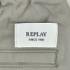 リプレイREPLAYカーゴパンツメンズテーパードパンツアダーンモデルADHANNストレッチコットンルツイルグレーサイドゴムシャーリング仕様国内正規品でらでら公式ブランド