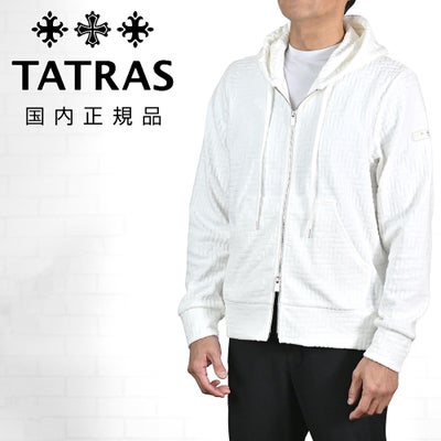 タトラス TATRAS ジップアップパーカー メンズ スウェットパーカー 