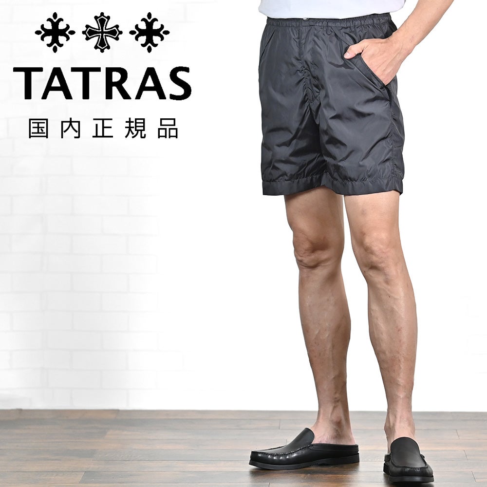 美品　タトラス　NAVA ハーフパンツ　メンズ タトラス TATRAS イージーショーツ メンズ ナヴァ NAVA ハーフパンツ