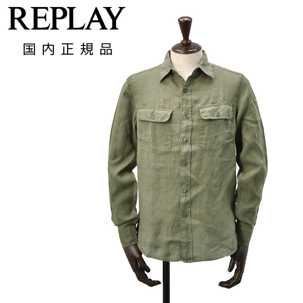 製品染め CPO型シャツ