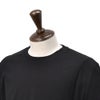 ノミアモnomiamo半袖Tシャツメンズクルーネックカットソースーピマコットンブラック黒40Gハイゲージレギュラーシルエット日本製国内正規品でらでら公式ブランド