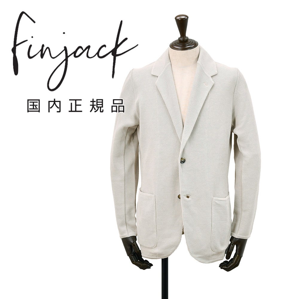 フィンジャック Finjack テーラードニットジャケット メンズ GIACCA 2