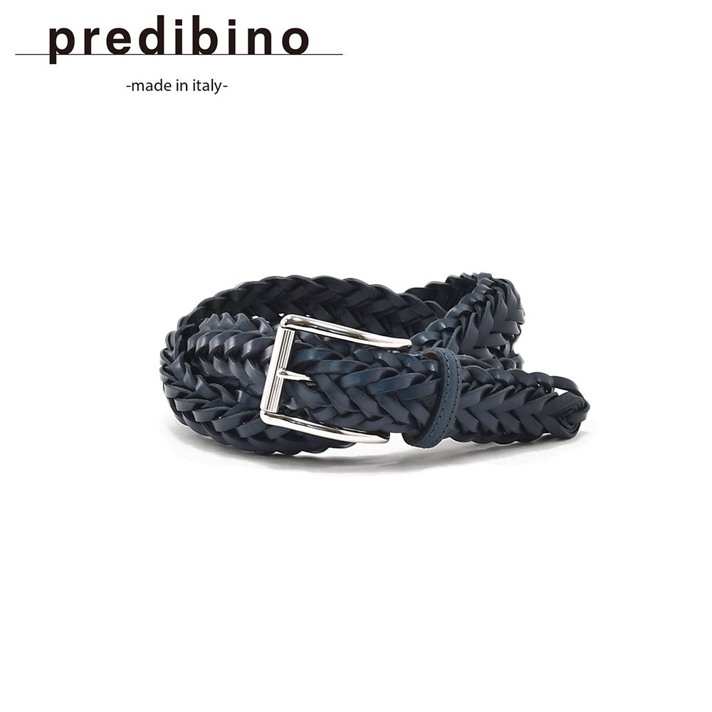 プレディビーノ Predibino レザーメッシュベルト メンズ レザーベルト