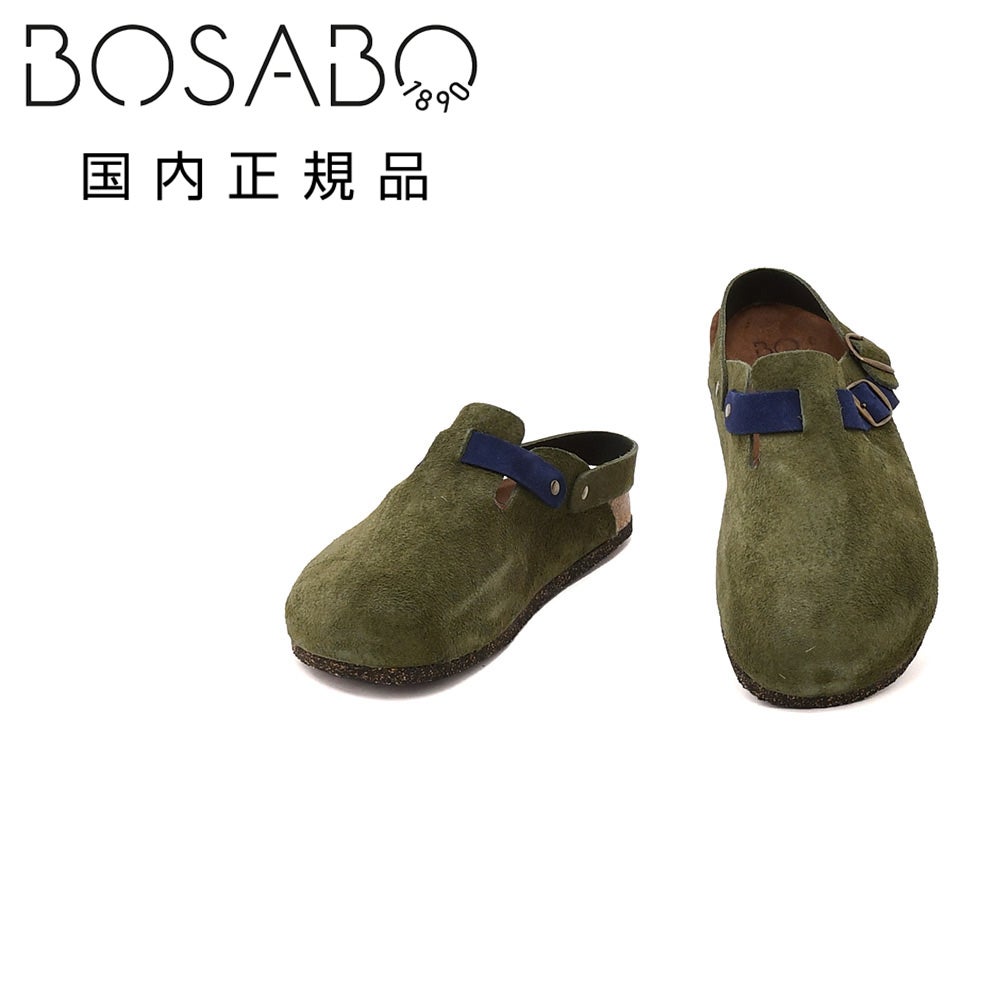 ボサボ BOSABO クロッグサンダル メンズ バックストラップ付きサボ
