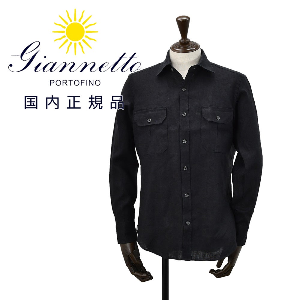 ジャンネット GIANNETTO サファリシャツ メンズ CPOシャツ NEWAVIATORL