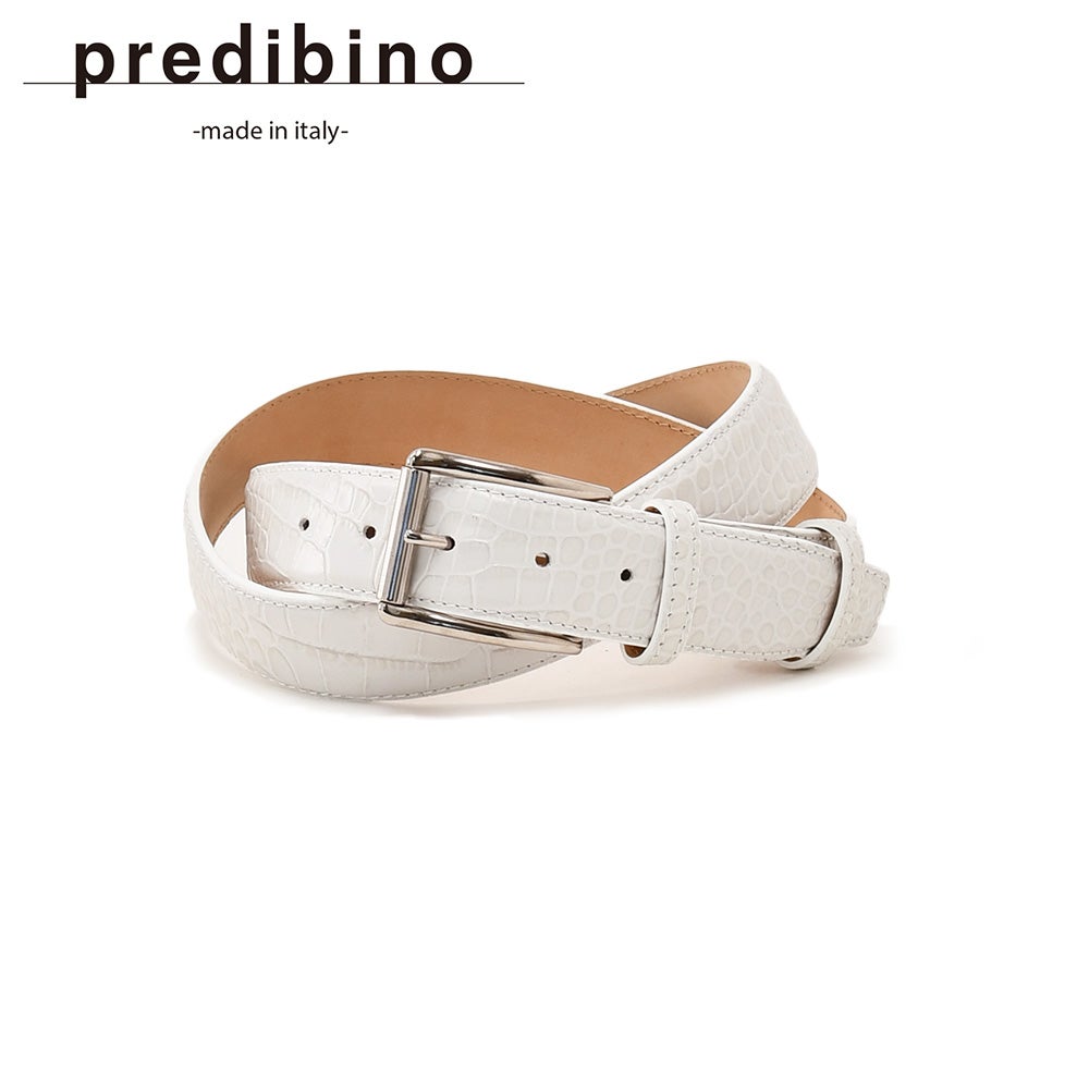 プレディビーノ Predibino レザーベルト メンズ イタリアンレザー