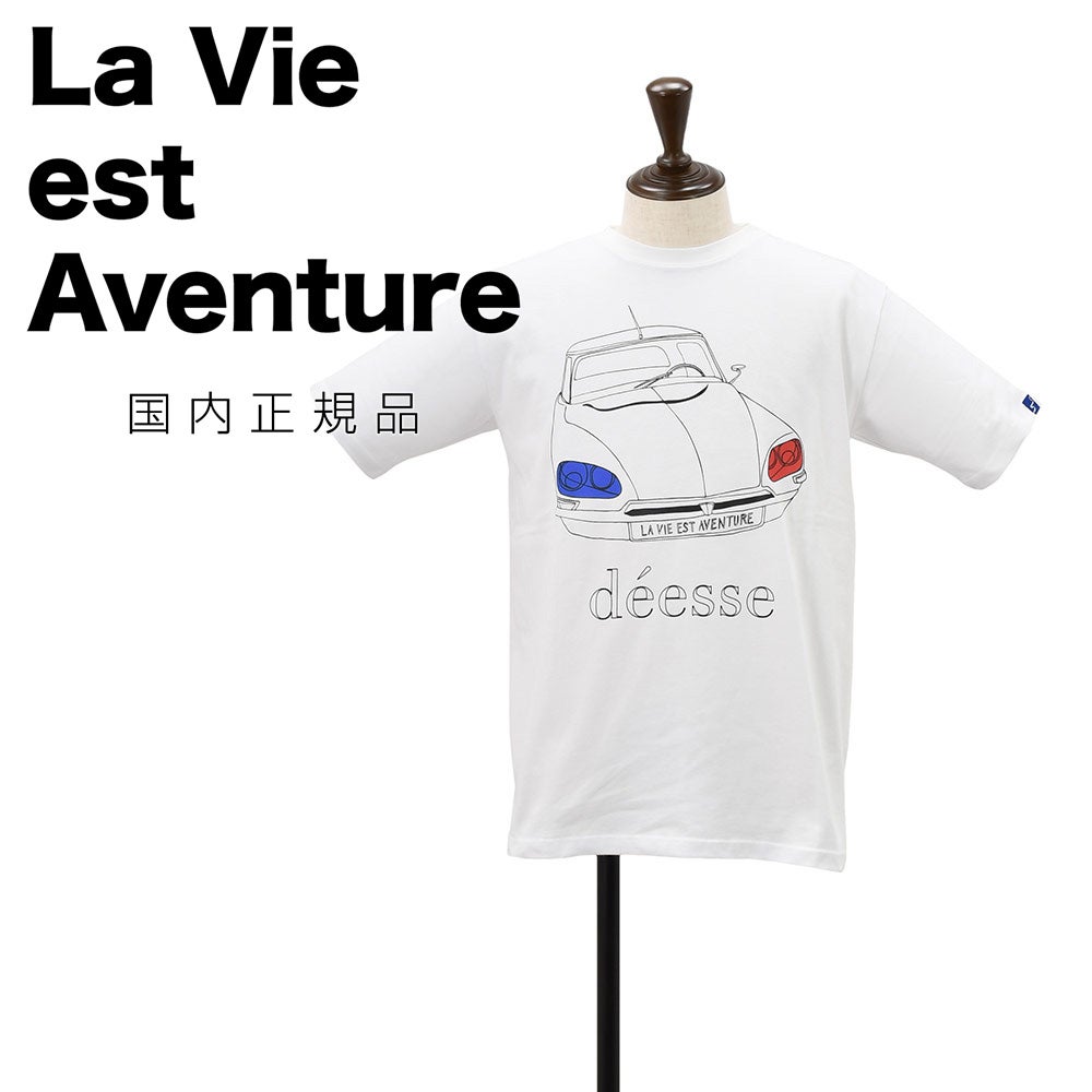 La Vie est Aventure ラ ヴィ エ アバンチュール 半袖Tシャツ メンズ