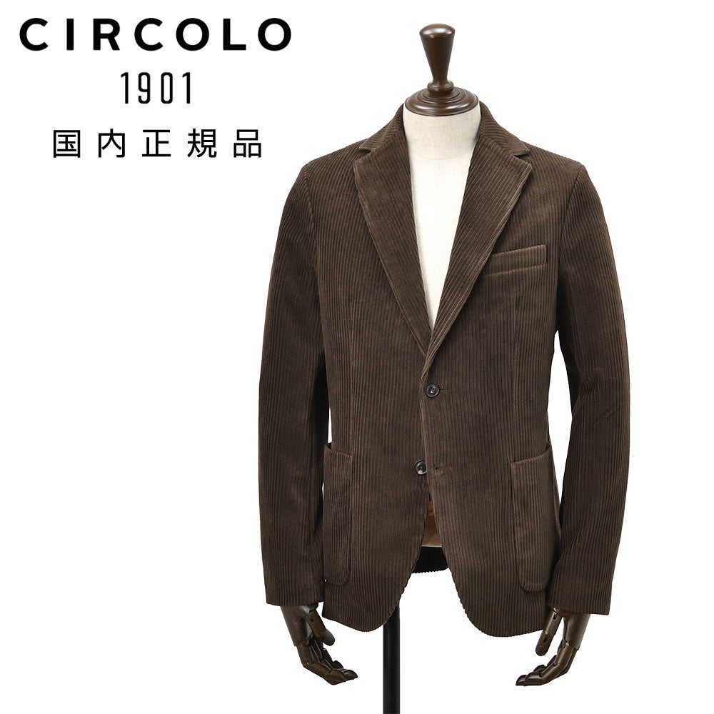 チルコロ CIRCOLO1901 シングルジャケット メンズ カジュアル