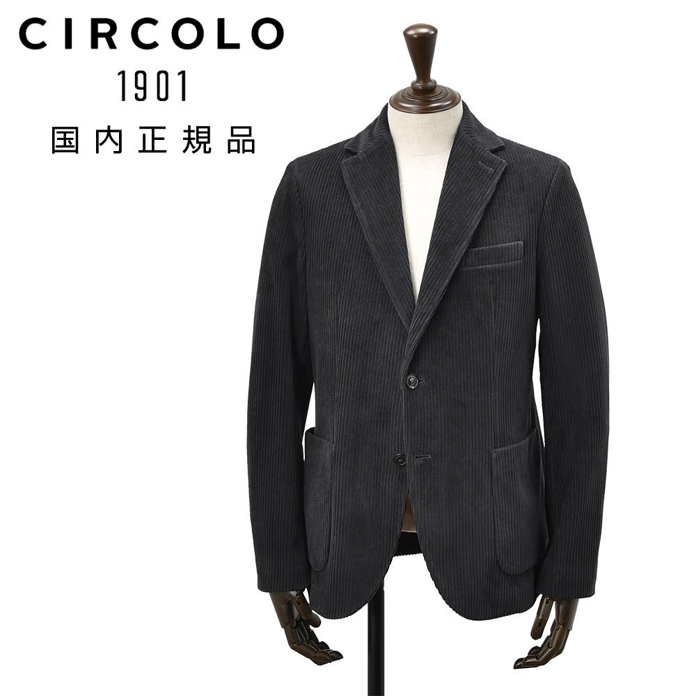 チルコロ CIRCOLO1901 シングルジャケット メンズ カジュアル