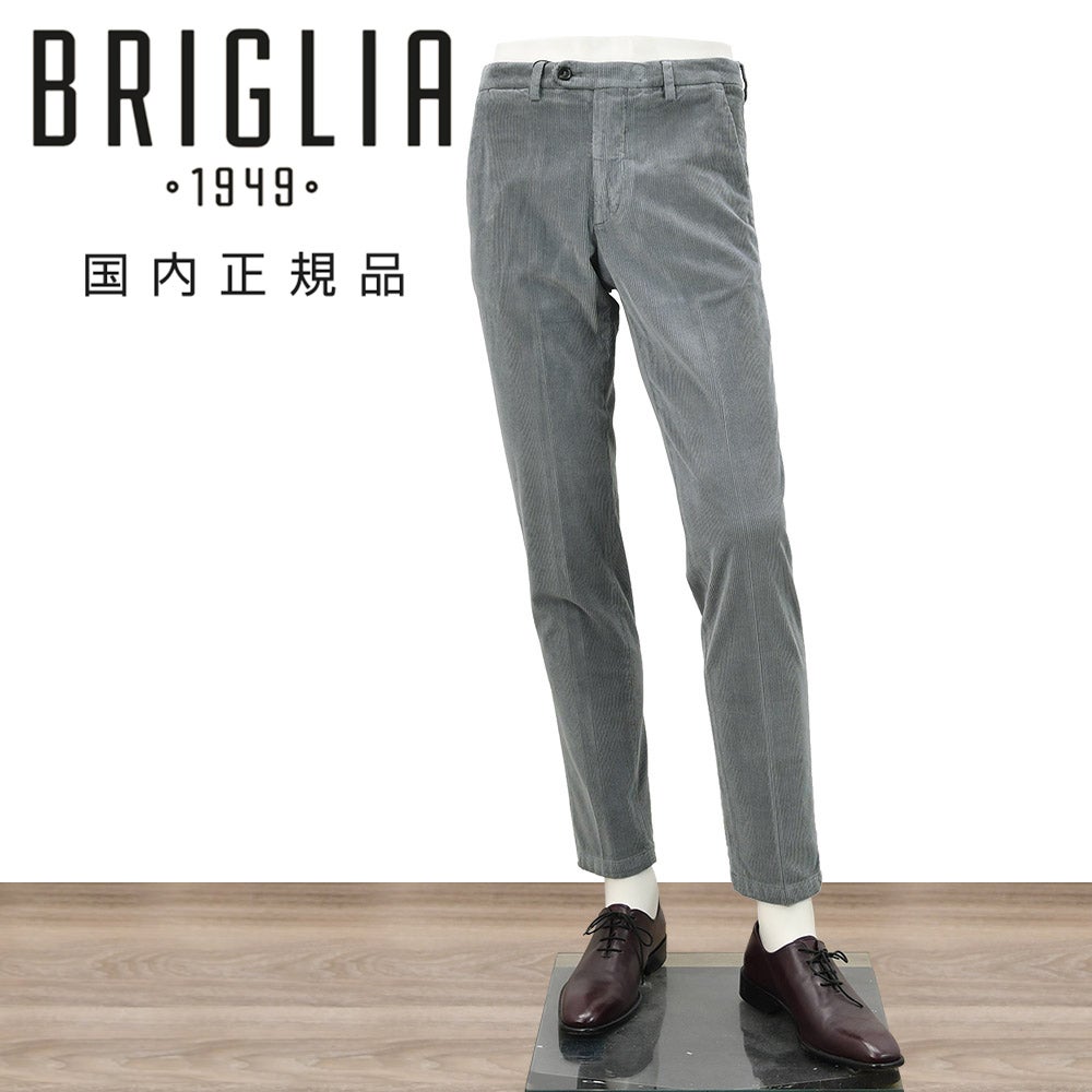 ブリリア BRIGLIA1949 イージースラックス メンズ テーパードパンツ