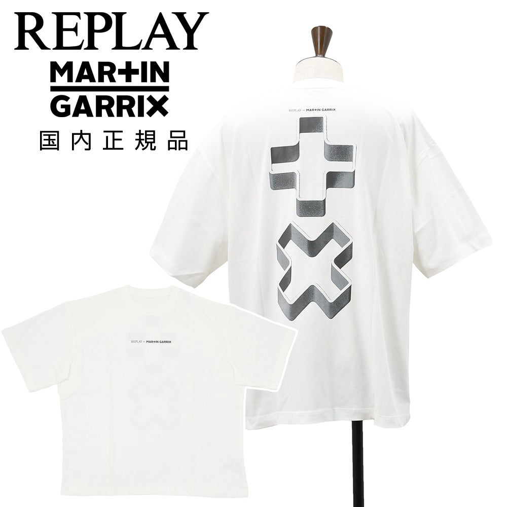 REPLAY バックプリントデザイン 半袖Tシャツ（2026/27秋冬新作）