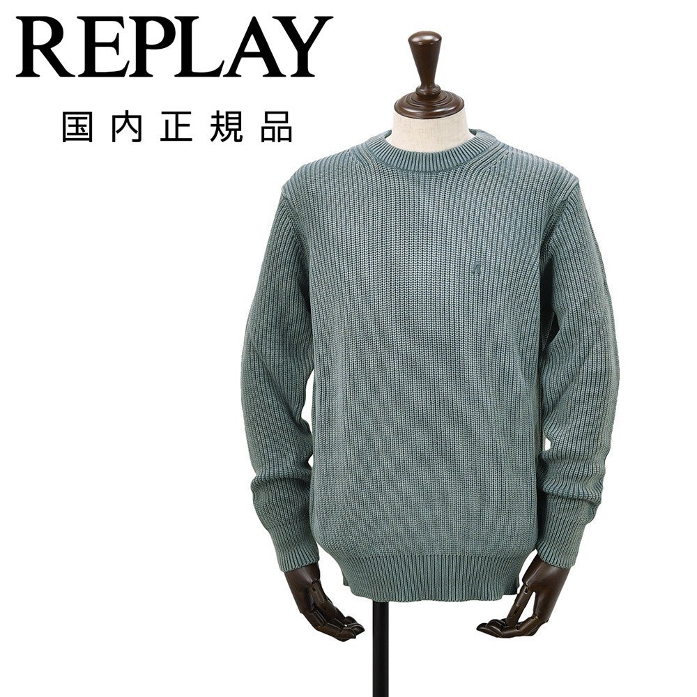REPLAY クルーネックニット