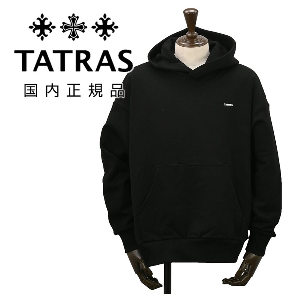 TATRAS プルオーバーパーカー(黒)