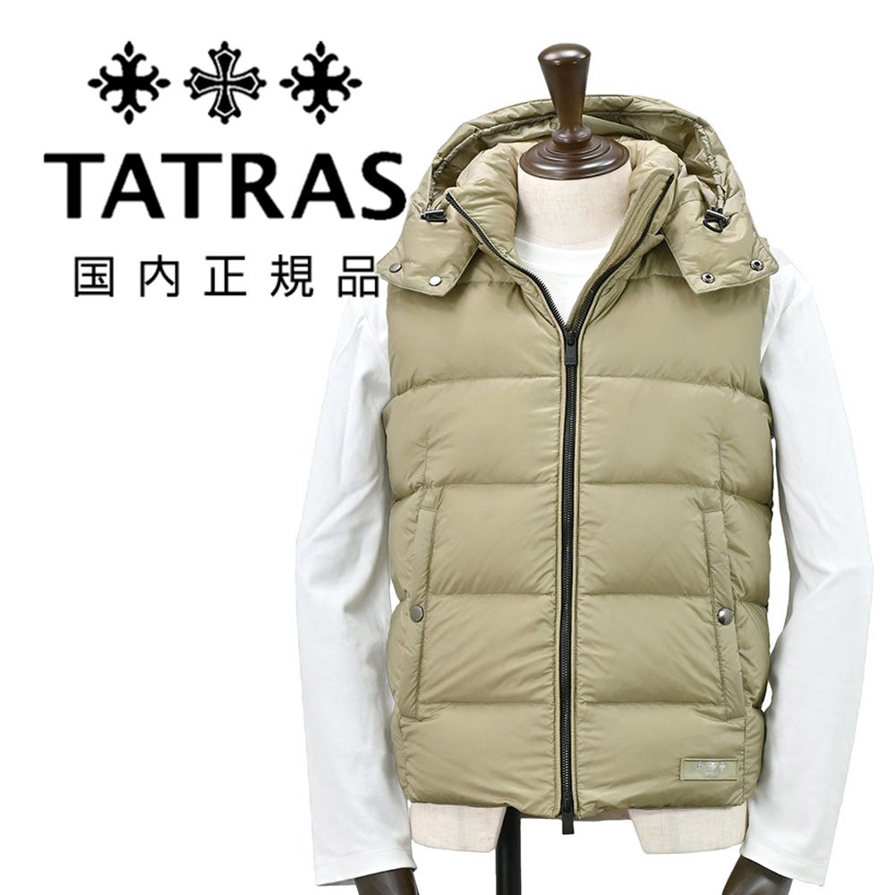 タトラス TATRAS ダウンベスト メンズ ダウンウェア ポセイドーネ