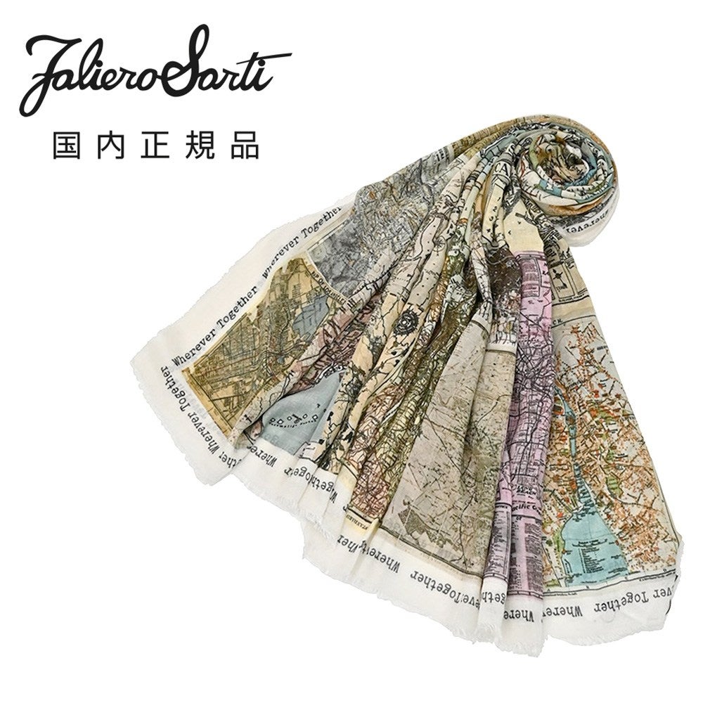 ファリエロ サルティ Faliero Sarti 大判ストール 男女兼用